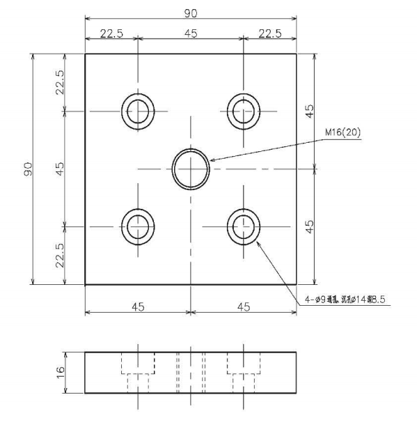 腳輪板