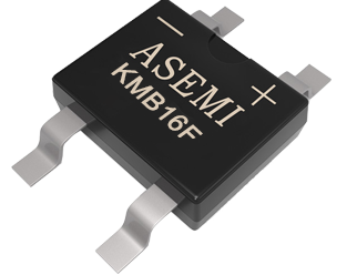 KMB16F/KMB14F/KMB110F，ASEMI貼片肖整流橋薄體貼片小封裝用50MIL芯片，智能插座、電表設(shè)備適配整流橋