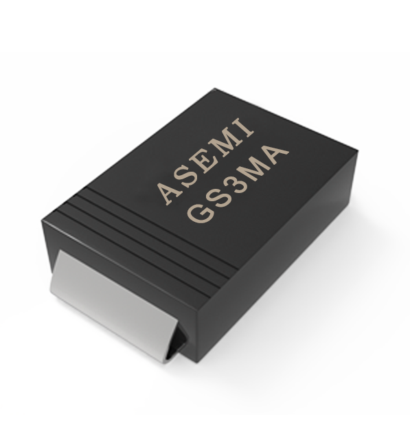 （GS3MA-SMA）GS3MA/GS3KA/GS3JA/GS3GA/GS3DA ASEMI整流二極管