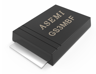 (GS3M-SMBF）GS3MBF/GS3KBF/GS3JBF/GS3GBF/GS3DBF , ASEMI整流二極管 貼片